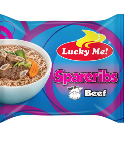 LUCKY ME INSTANT NOODLE SPARERIBS BEEF 50G