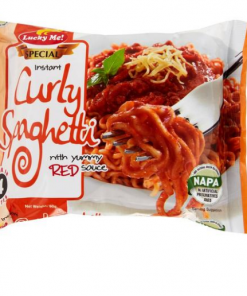 LUCKY ME INSTANT  NOODLE CURLY SPAGHETTI 90G