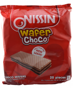NISSIN CHOCOLATE WAFER 20SX20S