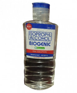 BIOGENIC 70% ISOPROPYL 250ML