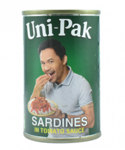 UNIPAK SARDINES IN TOMATO SAUCE GREEN 155G