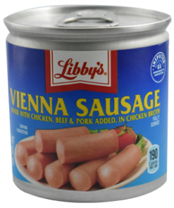 LIBBYS VIENNA SAUSAGE 4.60Z