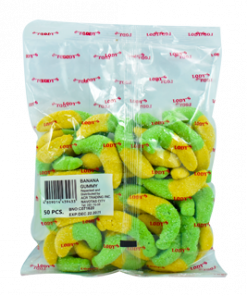 LODYS PACK BANANA GUMMY 50S
