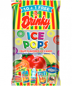 DRINKY ICE POPS FRUIT FLAVOR 90ML