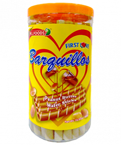 FL BARQUILLOS PEANUT BUTTER 480G