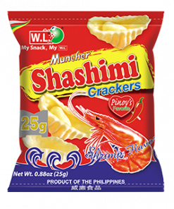 MUNCHER SHASHIMI CRACKERS 25G
