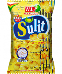 SULIT CORN SNACK MILK FLAVOR 100G