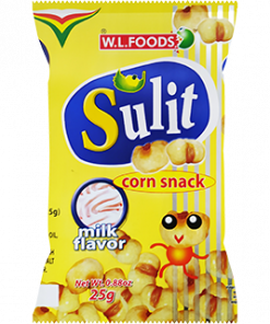 SULIT CORN SNACK MILK FLAVOR 25G