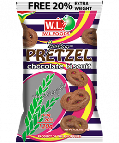 YAAHOO PRETZEL BISCUIT 120G