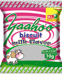 YAAHOO MILK BISCUIT 10G BY 20'S