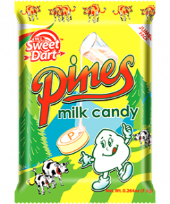 SWEET DART PINES MILK CANDY 12S