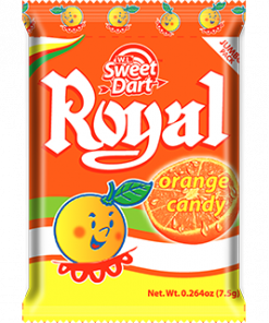 SWEET DART ROYAL ORANGE CANDY 12S