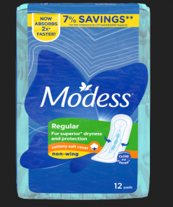 MODESS COTTONY SOFT MAXI NONWING 12