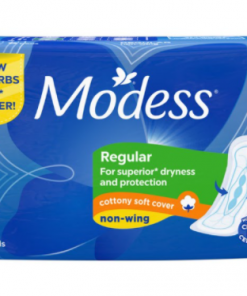 MODESS DRY MAXI REG NONWING 8S