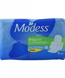 MODESS DRY MAXI REG W/WINGS 8S