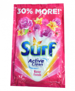 SURF POWDER DETERGENT ROSE FRESH 75G SACHET