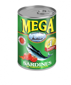 MEGA SARDINES GREEN 425G