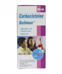 SOLMUX PED200MG SYR 120ML