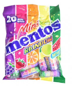 MENTOS MINI RAINBOW 24'S