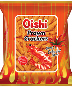 OISHI PRAWN CRACKERS SWT&XTRAHOT 24G