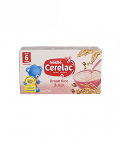 CERELAC BROWN RICE & MILK BABY FOOD 120G
