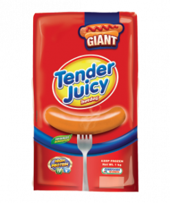 PUREFOODS TENDER JUICY HOTDOG GIANT 1KG