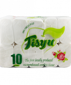 TISYU BATHROOM TISSUE CORELESS 10S