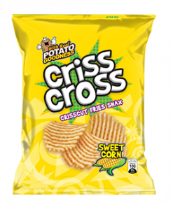 CRISS CROSS SWEET CORN 20G