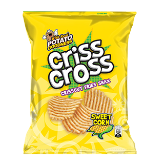 CRISS CROSS SWEET CORN 20G – SRS Sulit