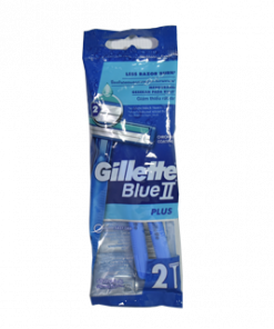GILLETTE DISPOSABLES Blue 2 Plus 2's (Pouch)