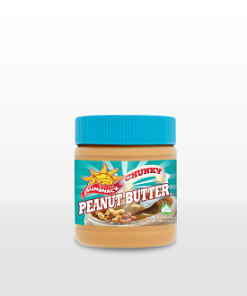 SUNSNACK PEANUT BUTTER CHUNKY 340GX12S