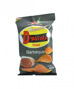MUNCHER D PATATA CHIPS BBQ 60GX30