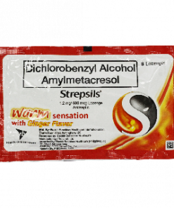 STREPSILS WARM SENSATION 8S
