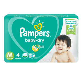 Pampers sales price medium
