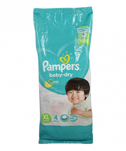PAMPERS BABY DRY XL 4S