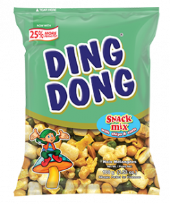 DING DONG SNACK MIX GREEN 100G