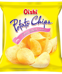 OISHI NATURAL POTATO CHIPS PLAIN 22G