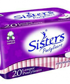 SISTERS LONG PANTYLINER INDIVIDUAL 20S