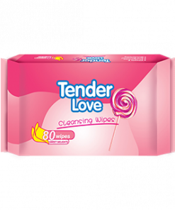 TENDER LOVE CLEANSING WIPES  SWEET DELIGHTS 80S