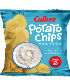 CALBEE POTATO CHIPS CLASSIC SALTED 28G