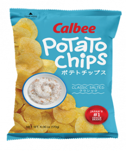 CALBEE POTATO CHIPS CLASSIC SALTED 170G