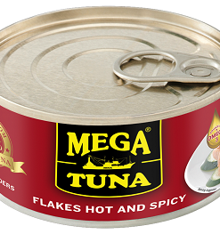 MEGA TUNA FLAKES HOT & SPICY 180G