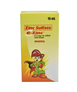 E-ZINC 27.5MG DROPS 15ML