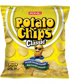 JACK N JILL POTATO CHIPS CLASSIC PLAIN SALTED 22G