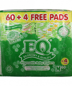 EQ COLORS W/ POWDER SCENT JUMBO MED 60S+4