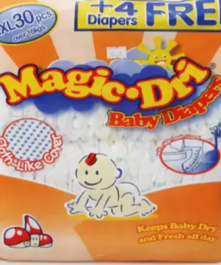 MAGIC DRI DIAPER XXL 30S