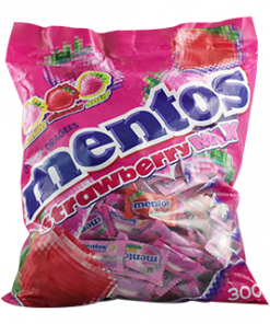 MENTOS STRAWBERRY MIX 300S