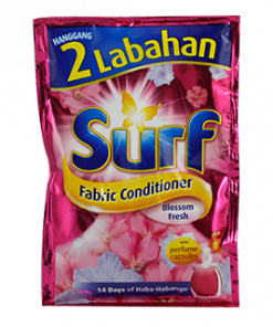 Surf Pink Fabric Conditioner Blossom Fresh 40ML Sachet