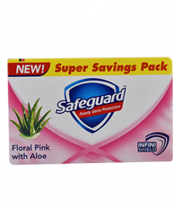 SAFEGUARD BAR Pink Aloe 175g