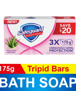 SAFEGUARD BAR PINK 180GX3X20